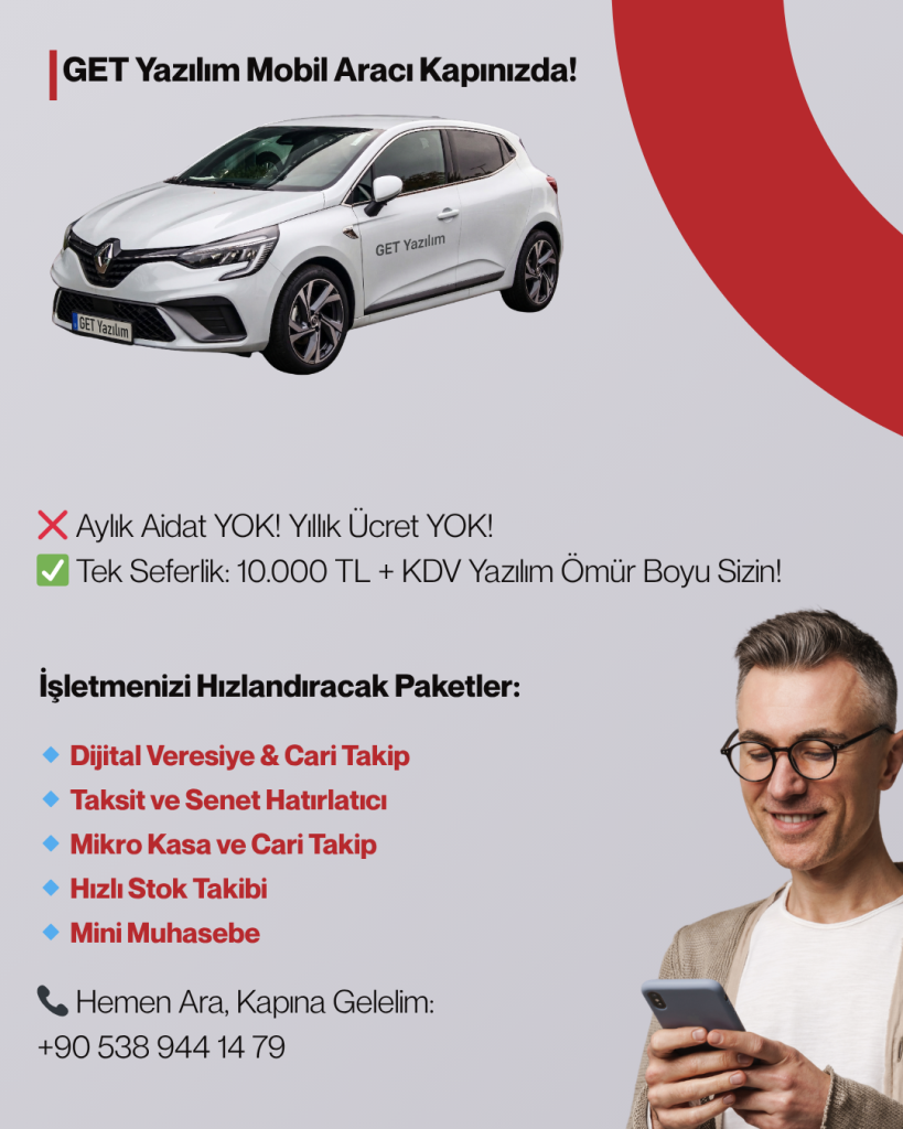 Muğla Esnafının Dijital Gücü: GET Yazılım Mobil Aracı Kapınızda!